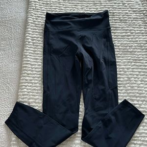 Vuori navy blue leggings with side pockets size small